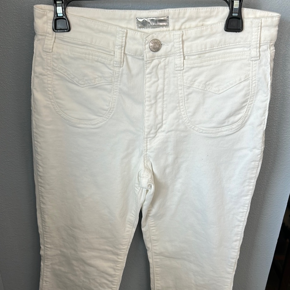 Kut from the Kloth White Flare Wide Leg Jeans - Picture 2 of 8